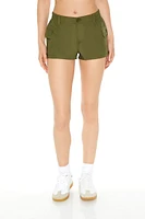 Low-Rise Cargo Shorts