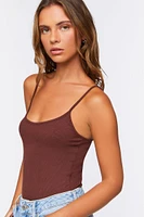 Ribbed Cami Bodysuit