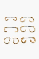 Assorted Hoop Earring Set