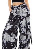 Satin Cloud Wash Palazzo Pants