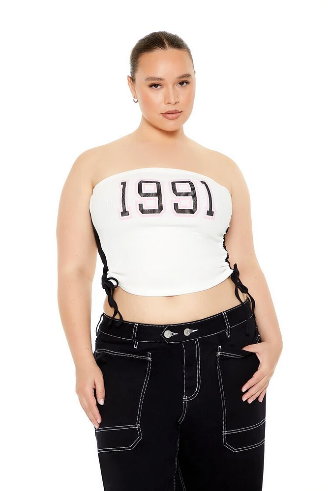 Plus 1991 Graphic Tube Top