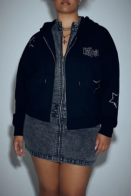 Plus Bratz Zip-Up Hoodie