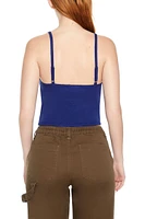 Pointelle Knit Bow Cami
