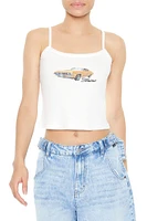 Cropped Torino Graphic Cami