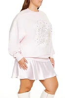 Plus Beaded Virgo Pullover