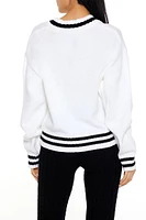 Boston Varsity-Striped Sweater