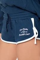 Los Angeles Embroidered Shorts