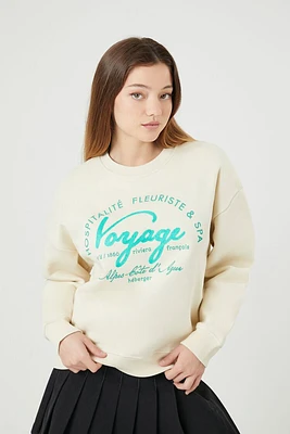 Voyage Graphic Fleece Pullover