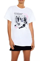 Oversized Gossip Girl Graphic Tee