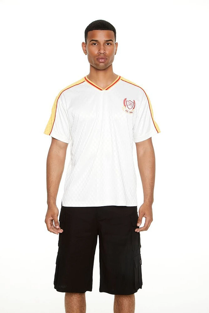 Embroidered Soccer Jersey Tee