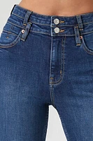 Denim High-Rise Bootcut Jeans