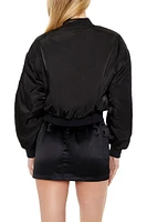 Pull-Ring Bomber Jacket