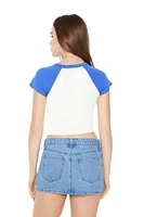 Cropped Raglan Tee