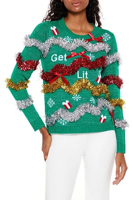 Get Lit Christmas Sweater