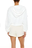 Active Hooded Zip-Up Jacket