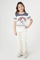 Girls Wide-Leg Utility Pants (Kids)