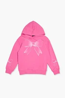 Girls Fleece Bow Hoodie (Kids)