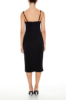 Bustier Bodycon Midi Dress