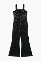 Girls Rhinestone Jumpsuit (Kids)