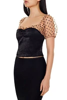 Polka Dot Corset Combo Top