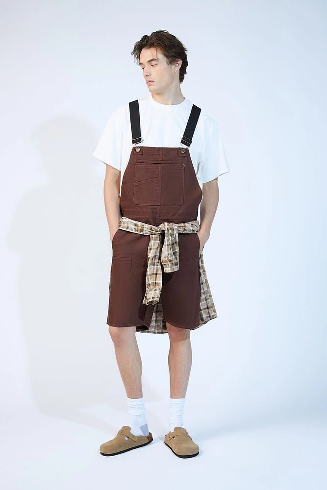 Cotton Overall Shorts