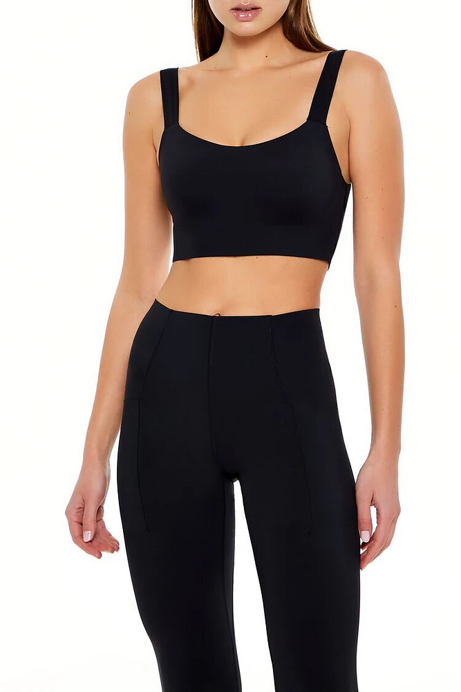 Cutout Longline Sports Bra