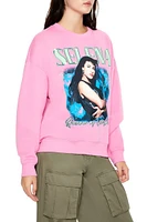 Fleece Selena Graphic Pullover