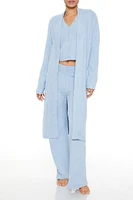 Plush Longline Pajama Robe