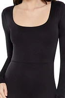 Contour Sculpt Flare Jumpsuit