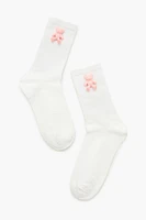 Teddy Bear Crew Socks