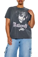 Plus Aaliyah Graphic Tee