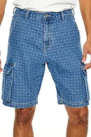 Denim Bermuda Cargo Shorts