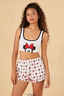 Disney Minnie Mouse Pajama Crop Top