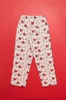 Hello Kitty Card Print Pajama Pants