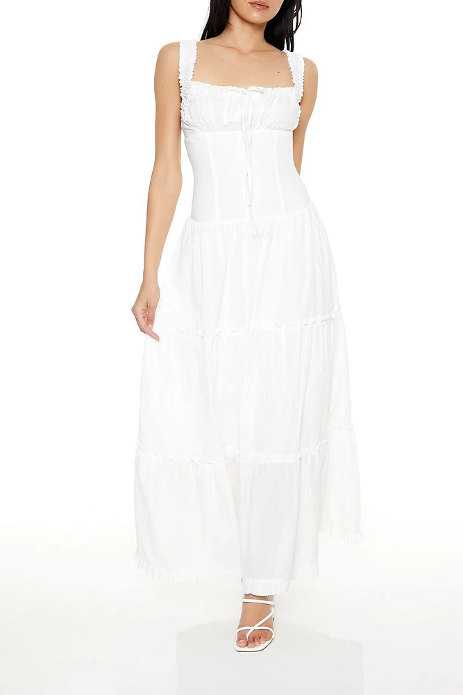 Tiered Ruffle Maxi Dress