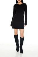 A-Line Mini Sweater Dress