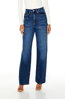 Curvy 90s-Fit Wide-Leg Jeans