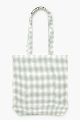 Gingham Tote Bag