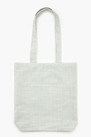 Gingham Tote Bag