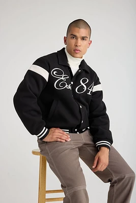 Est 84 Letterman Bomber Jacket