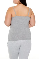 Plus Cotton-Blend Cami