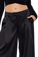 Satin Trouser Pants