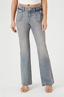 Stretch-Denim Bootcut Jeans