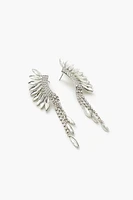 Rhinestone Box Chain Ear Crawlers
