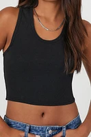 Crisscross Cropped Tank Top