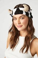 Plush Cow Headband