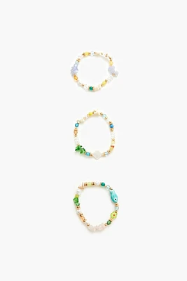 Beaded Stretch Bracelet Set