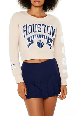 Houston Basketball Graphic Pullover