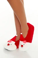 Light-Up Santa House Slippers