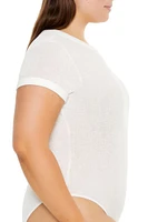 Plus Short-Sleeve Tee Bodysuit